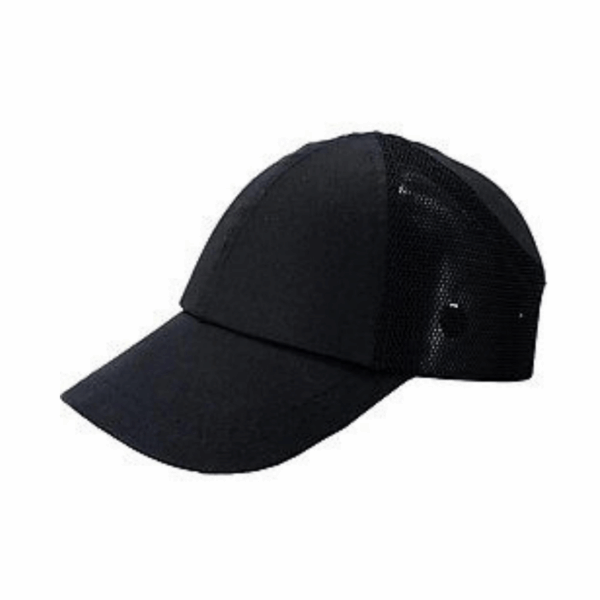 Essafe GE1002 Bump Cap Darbe Emici Kep – Fileli Siyah (EN 812, CE)