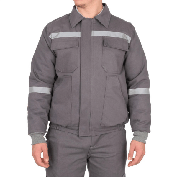 Gabardin Mont 7x7 Gri - İş Güvenliği İçin Dayanıklı ve Şık Koruma