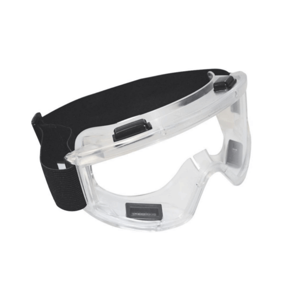 Starline G-024A-C Şeffaf Kafa Bantlı Ventilli Optik Lensli Antifog Gözlük