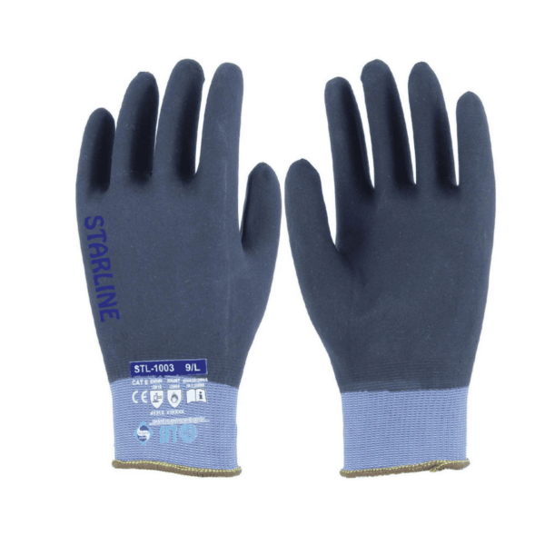 Starline STL-1003 Köpük Nitril Kaplı Isıya Dayanıklı İş Eldiveni - 100° Koruma