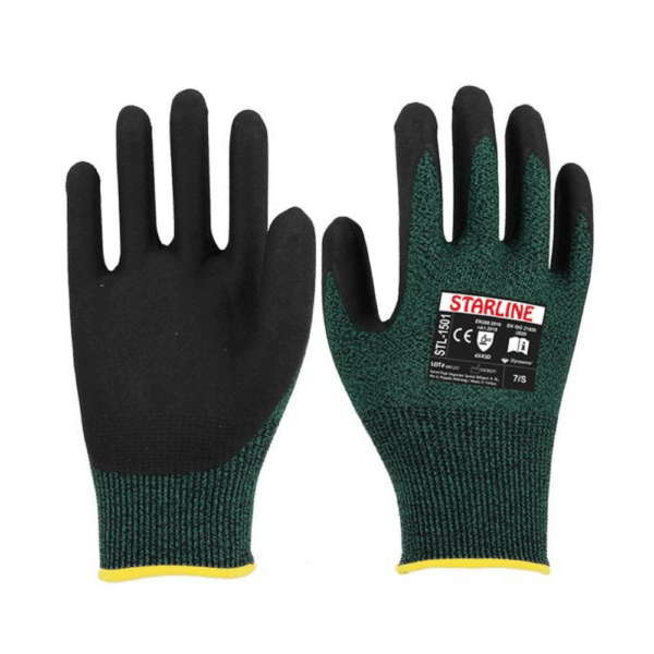 Starline STL-1501 Köpük Nitril Kaplı D Kesilmez İş Eldiveni - CE Sertifikalı