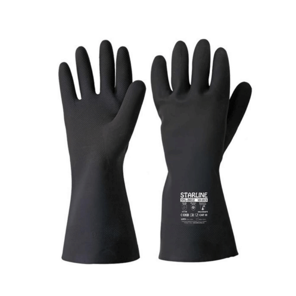 Starline STL-2812 Doğal Kauçuk Kimyasal Eldiven - Yüksek Koruma ve Dayanıklılık