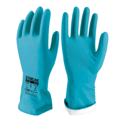 Starline STL-38 Doğal Kauçuk Kimyasal Eldiven - CE Sertifikalı
